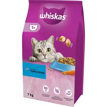 Suché krmivo pre mačky Whiskas Cat Adult s tuniakom 7 kg
