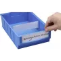 Sada označení allit ProfiPlus ShelfBox B biela pre úložné boxy – model 456597