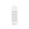 SurgePlus 8x ochranný kontakt 1x USB-A 1x USB-C 900J 2 m