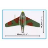 Stavebnica Messerschmitt Me 163B Komet 543 dielov