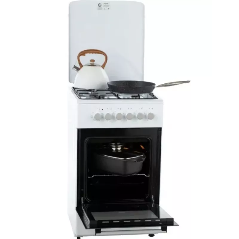 MPM MPM-56-KGE-03 plynový/elektrický sporák biely