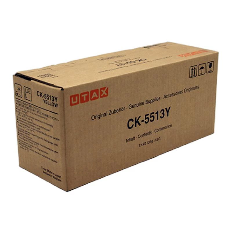 Utax TA Triumph-Adler CK-5513Y - 1T02VMAUT0 - toner žltý - pre 355 Ci 356