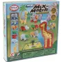 Detská hračka MALIK Magnetic Mini Animals džungľa model 62323 — sada magnetických zvieratiek