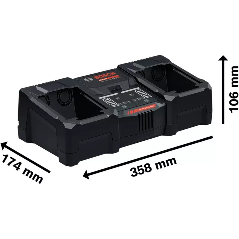 Nabíjačka batérií Bosch EXPERT EXAL18V2-320 18V 2A pre Bosch 18V akumulátory
