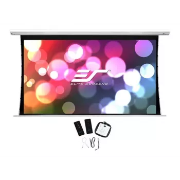 Motorizované projekčné plátno Elite Screens Saker Tab Tension SKT150XHW2-E24 3,81 m (150 palcov) 16:9, viditeľná šírka 3,32 m výška 1,869 m