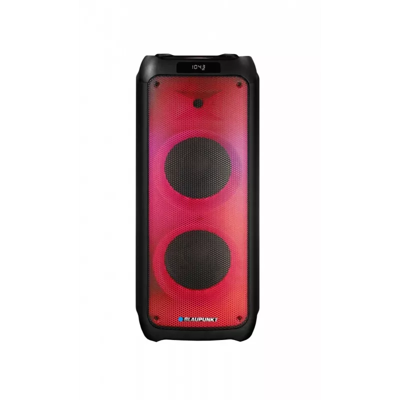 Karaoke systém Blaupunkt PB10DB 1000W káblový mikrofón LED displej