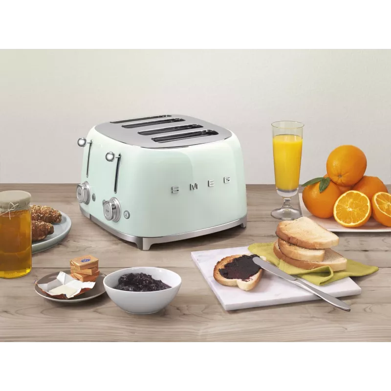 SMEG hriankovač (TSF03PGEU) pastelovozelená