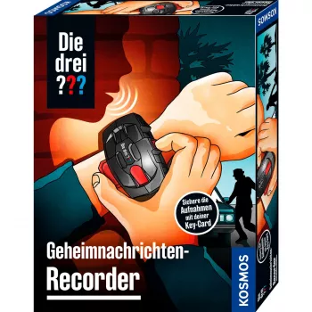 Die drei Geheimnachrichten-Recorder, detektívne sady
