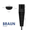 Akyga AK-PD-23 napájací zdroj pre holiaci strojček Braun 12 V / 0,4 A, 4,8 W, 1,8 m