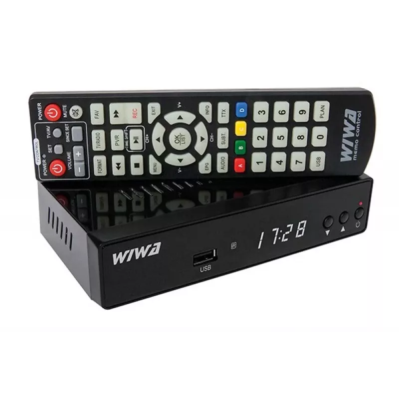 TV prijímač WIWA H.265 MAXX — DVB-T / DVB-T2 digitálny tuner s podporou H.265 (HEVC)
