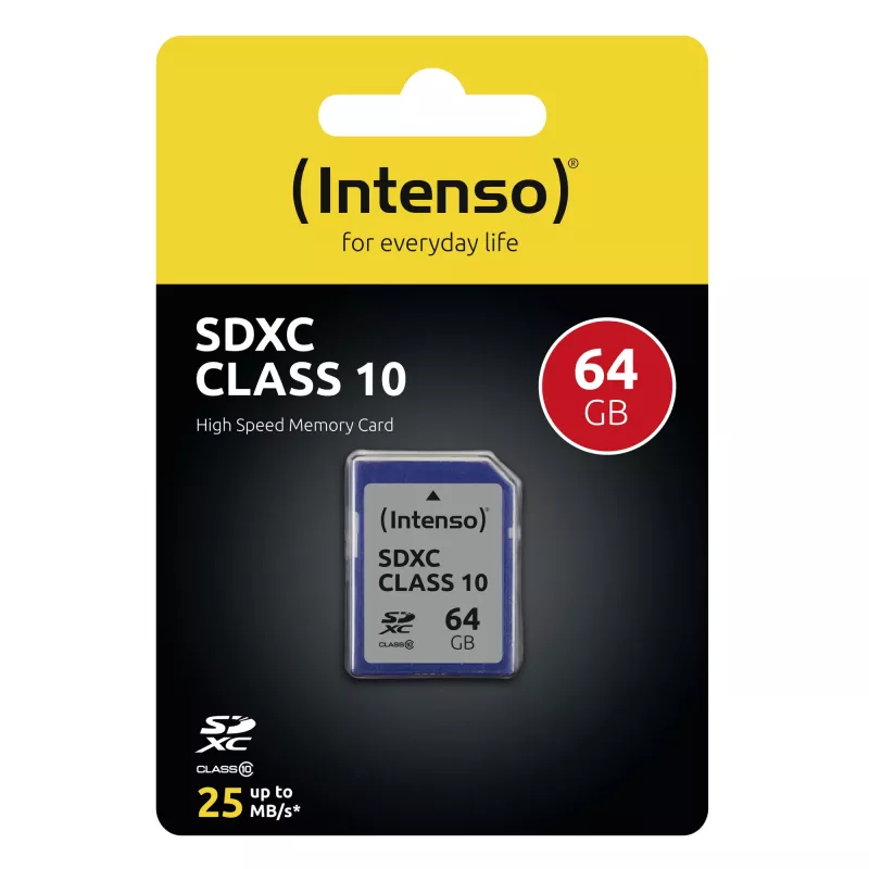 PAMÄŤ SDXC 64GB C10/3411490 INTENSO