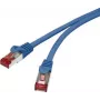 Renkforce RF-4979746 ethernetový patch kábel modrý