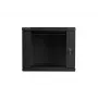 Nástenné puzdro LANBERG 9U 19 palcov WF01-6609-10B, 600×600×507 mm, 60 kg, IP20, čierne