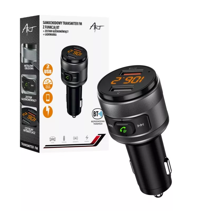 Art MP3TR FM-57 čierny