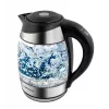 Esperanza EKK026 Rýchlovarná kanvica 1,7 L 2200 W Čierna, Priehľadná