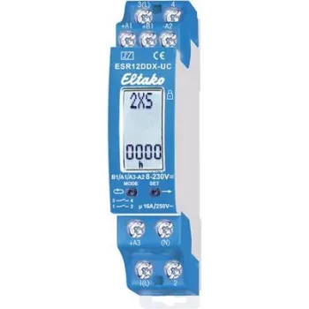 Eltako Electronics ESR12DDX-UC digitálne multifunkčné impulzné relé (21200302)