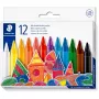 Pastelka Staedtler 229 12 C12 jumbo voskové pastelky, balenie 12 ks, sortiment farieb