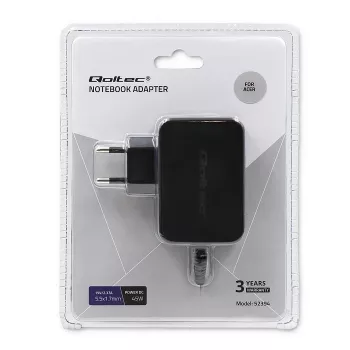 Napájací zdroj QOLTEC 45W 19V 2,37A s konektorom 5,5x1,7 mm