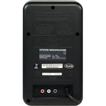 Behringer MS16 reproduktory 2-pásmové čierna káblové 16 W