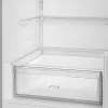 Chladnička Indesit INK 25402 S4E | Kompaktná voľne stojaca, No Frost, 249 L chladiaca časť / 106 L mraznička, V 203,5 cm, energetická trieda E, 37 dB, strieborná