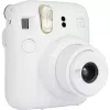 Instantná kamera Fujifilm Instax Mini 12 biela — výtlačky 86×54 mm, ohnisková vzdialenosť 60 mm, AA batéria
