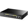 Cudy GS1010PE sieťový switch Gigabit Ethernet 10 portov PoE čierny