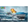 Plastový model German Submarine T.IX C/40 1/144