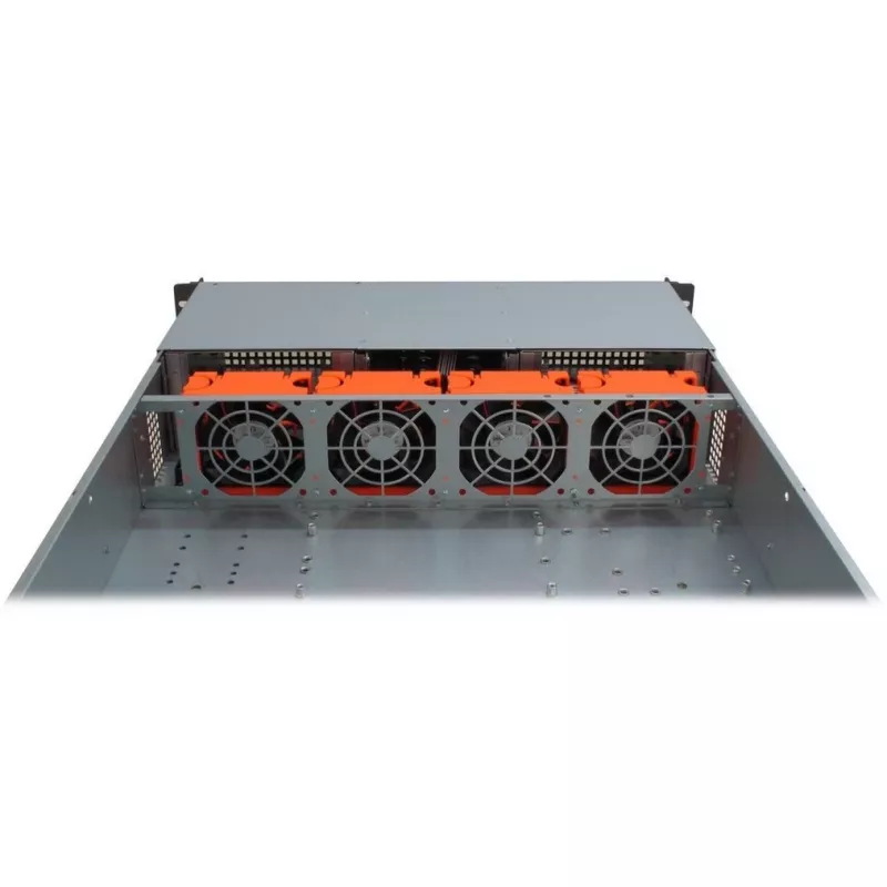 Inter-Tech IPC 2U-20255 - racková montáž - 2U - Full AT - bez napájania (EPS2U) - USB (88887105)