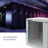 Rack skriňa QOLTEC 19-palcová 12U model 54485 — sieťová/serverová skriňa