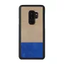 Puzdro na smartphone man and wood pre Galaxy S9 Plus — holubia čierna