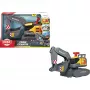 Hračkársky bager Simba-Dickie Volvo Power Excavator model 203725012 — liatinové stavebné vozidlo, hracia sada