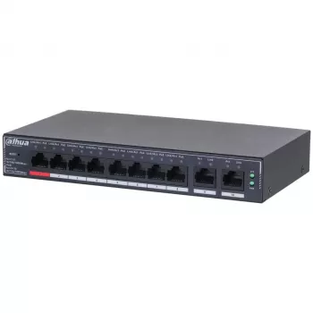Dahua Technology SG4010P sieťový switch managed L2 Gigabit Ethernet (10/100/1000) Power over Ethernet (PoE) čierny