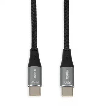 iBOX IKUTC USB-C kábel 60W 2m čierny