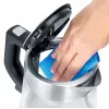 Severin WK 3468 Kanvica na vodu 1 l 2200 W čierna, nehrdzavejúca oceľ, transparentná