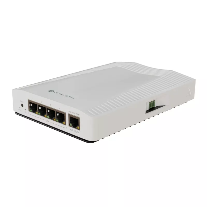 Mikrotik CRS304-4XG-IN sieťový switch 10G Ethernet Power over Ethernet biely