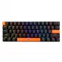 Mechanická klávesnica Baracuda Dolphin čierna US layout s Red Switches