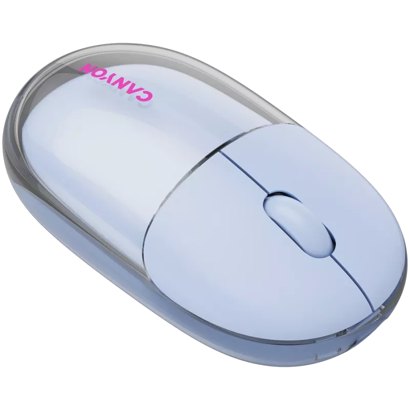 Canyon On Click 24 – 2in1 bezdrôtová optická myš Bluetooth / 2,4 GHz – 1200 dpi – batéria