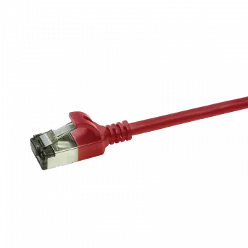 LogiLink Ultraflex sieťový kábel 5 m Cat6a S/UTP (STP) červený (CQ9074S)
