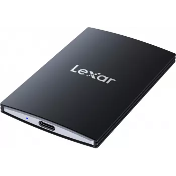 Prenosný SSD Lexar SL500 1 TB — USB Type-C, USB 3.2 Gen 2x2, až do 2000 MB/s, hliníkové puzdro, 0,043 kg, čierny