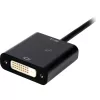 DisplayPort 1.2 > DVI24+1 konvertor, kábel čierny, 15 cm