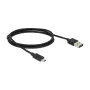 USB kábel DeLOCK 83844 USB 2.0 1 m USB A Micro-USB B čierny
