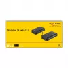 DELOCK DisplayPort 1.4 switch 2 x 2 DisplayPort in na 1 x 2 DisplayPort out 8K