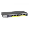 NETGEAR GS108PP Unmanaged Gigabit Ethernet (10/100/1000) Power over Ethernet (PoE) čierna