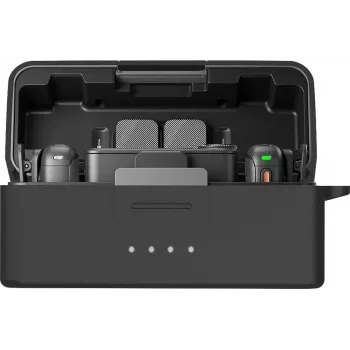 PULUZ silikónové puzdro na nabíjacie puzdro DJI Mic 3 (čierne)