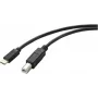 Renkforce RF-5720420 USB kábel 2 m USB 2.0 USB-C USB-B čierny (RF-5720420)