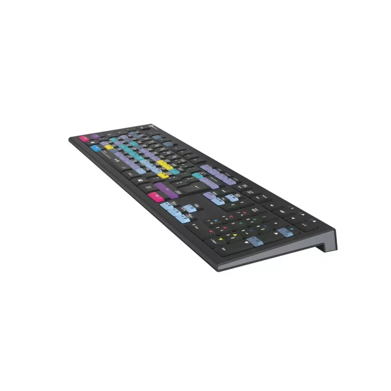 Klávesnica Logickeyboard ASTRA 2 USB AZERTY English čierna