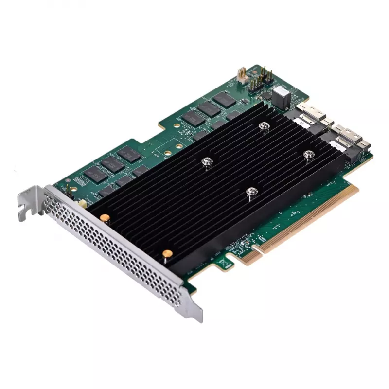RAID radič Broadcom MegaRAID 9670W-16i, 16 kanálov, Tri-Mode SAS 24 Gb/s / SATA 6 Gb/s / NVMe, PCIe 4.0 x16, 8 GB, RAID 0/1/5/6/10/50/60, MD2, 240 zariadení SAS / 32 NVMe