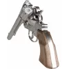 Pulio kovový kovbojský revolver 12-ranná hračkárska pištoľ, model 155122/0