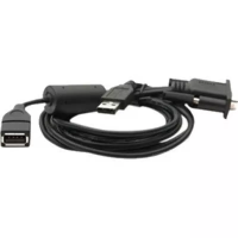 VM SERIES USB-Y-KÁBEL – USB/USB1-PORT NA USB TYP-A KONEKTOR SAMEC 6 FT (1,8 m) HOST A USB TYP-A KONEKTOR SAMICA 0,5 FT (0,15 m) CLIENT