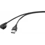 Renkforce USB 2.0, telefón (analógový) prepojovací kábel [1x USB 2.0 konektor samec A - 1x USB 2.0 konektor samec C] 1,00 m čierny (RF-4609276)
